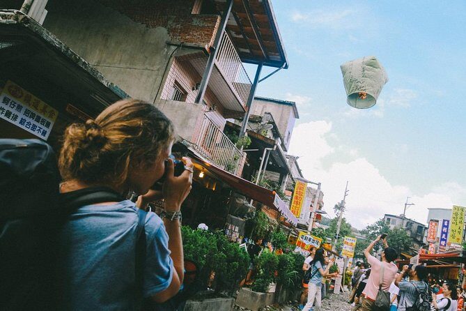 Half Day Private Tour to Jiufen, Shifen Waterfall & Pingxi Sky Lantern - Jinguashi 13 Ruins and Golden Waterfall: mining relics and gold-colored falls