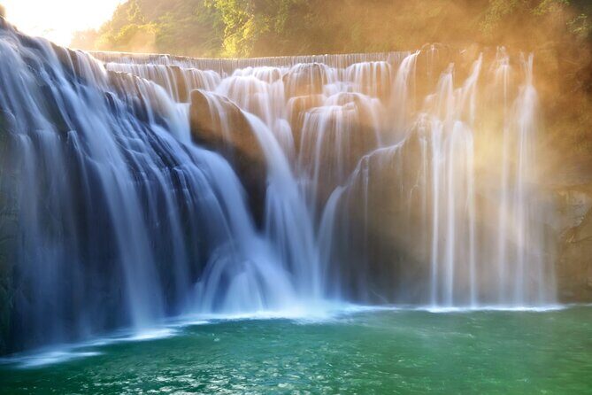 [Private] Jiufen Village & Shifen Town from Taipei with Pickup - Shifen Waterfall: Little Niagara energy, with free admission