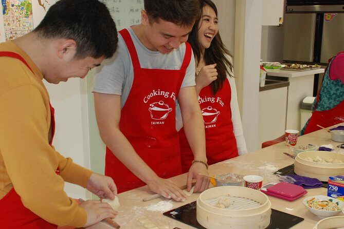Xiao Long Bao, Pork thick soup, Bubble milk tea. Taiwan Traditional Light Meals Experience-B (Taipei Cooking Class) - Cooking at CookingFun Taiwan 暖心廚房: Small Group, Serious Organization